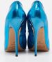 Jimmy Choo Pre-owned Leather heels Blue Dames - Thumbnail 5