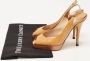 Jimmy Choo Pre-owned Leather heels Brown Dames - Thumbnail 9