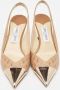 Jimmy Choo Pre-owned Leather heels Brown Dames - Thumbnail 3