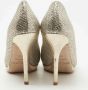 Jimmy Choo Pre-owned Leather heels Gray Dames - Thumbnail 5