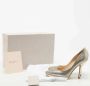 Jimmy Choo Pre-owned Leather heels Gray Dames - Thumbnail 9