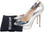 Jimmy Choo Pre-owned Leather heels Gray Dames - Thumbnail 7