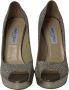 Jimmy Choo Pre-owned Leather heels Gray Dames - Thumbnail 2