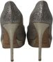 Jimmy Choo Pre-owned Leather heels Gray Dames - Thumbnail 4