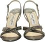 Jimmy Choo Pre-owned Leather heels Gray Dames - Thumbnail 2