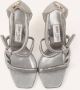 Jimmy Choo Pre-owned Leather heels Gray Dames - Thumbnail 4