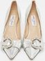 Jimmy Choo Pre-owned Leather heels Gray Dames - Thumbnail 3