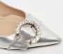 Jimmy Choo Pre-owned Leather heels Gray Dames - Thumbnail 7