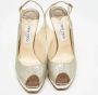 Jimmy Choo Pre-owned Leather heels Gray Dames - Thumbnail 3