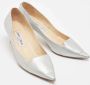 Jimmy Choo Pre-owned Leather heels Gray Dames - Thumbnail 4