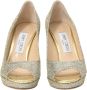 Jimmy Choo Pre-owned Leather heels Gray Dames - Thumbnail 2