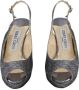 Jimmy Choo Pre-owned Leather heels Gray Dames - Thumbnail 3