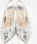 Jimmy Choo Pre-owned Leather heels Gray Dames - Thumbnail 2