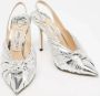 Jimmy Choo Pre-owned Leather heels Gray Dames - Thumbnail 3