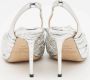 Jimmy Choo Pre-owned Leather heels Gray Dames - Thumbnail 4