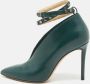 Jimmy Choo Pre-owned Leather heels Green Dames - Thumbnail 2