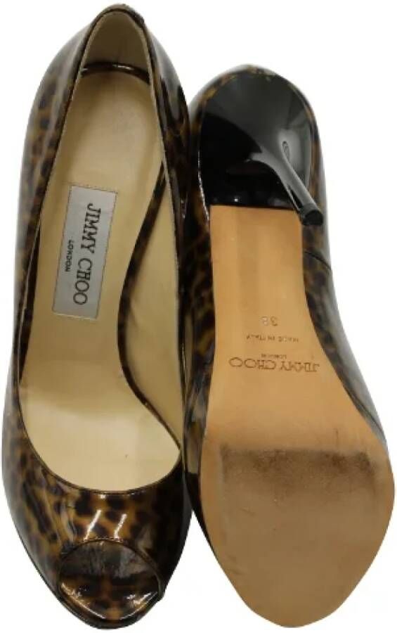 Jimmy Choo Pre-owned Leather heels Multicolor Dames