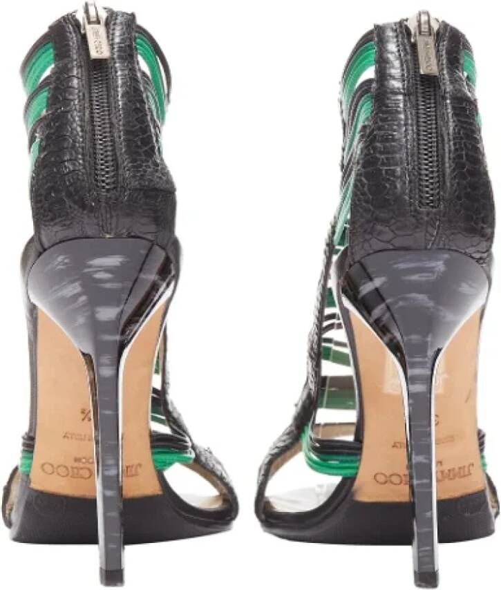 Jimmy Choo Pre-owned Leather heels Multicolor Dames