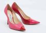 Jimmy Choo Pre-owned Leather heels Pink Dames - Thumbnail 2