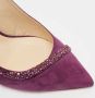 Jimmy Choo Pre-owned Leather heels Purple Dames - Thumbnail 6