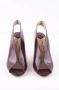 Jimmy Choo Pre-owned Leather heels Purple Dames - Thumbnail 2