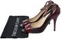 Jimmy Choo Pre-owned Leather heels Red Dames - Thumbnail 6