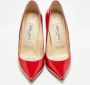 Jimmy Choo Pre-owned Leather heels Red Dames - Thumbnail 3