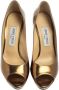 Jimmy Choo Pre-owned Leather heels Yellow Dames - Thumbnail 2