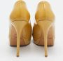 Jimmy Choo Pre-owned Leather heels Yellow Dames - Thumbnail 5