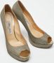 Jimmy Choo Pre-owned Leather heels Yellow Dames - Thumbnail 4