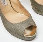 Jimmy Choo Pre-owned Leather heels Yellow Dames - Thumbnail 7