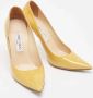 Jimmy Choo Pre-owned Leather heels Yellow Dames - Thumbnail 3