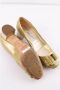 Jimmy Choo Pre-owned Leather heels Yellow Dames - Thumbnail 4