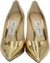 Jimmy Choo Pre-owned Leather heels Yellow Dames - Thumbnail 2