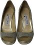 Jimmy Choo Pre-owned Leather heels Yellow Dames - Thumbnail 2