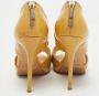 Jimmy Choo Pre-owned Leather sandals Beige Dames - Thumbnail 5