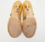 Jimmy Choo Pre-owned Leather sandals Beige Dames - Thumbnail 6