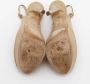 Jimmy Choo Pre-owned Leather sandals Beige Dames - Thumbnail 6