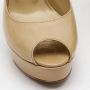 Jimmy Choo Pre-owned Leather sandals Beige Dames - Thumbnail 7