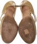 Jimmy Choo Pre-owned Leather sandals Beige Dames - Thumbnail 5