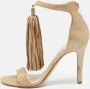 Jimmy Choo Pre-owned Leather sandals Beige Dames - Thumbnail 2