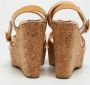 Jimmy Choo Pre-owned Leather sandals Beige Dames - Thumbnail 4