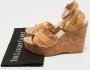 Jimmy Choo Pre-owned Leather sandals Beige Dames - Thumbnail 8