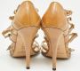 Jimmy Choo Pre-owned Leather sandals Beige Dames - Thumbnail 5