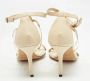 Jimmy Choo Pre-owned Leather sandals Beige Dames - Thumbnail 5