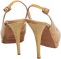 Jimmy Choo Pre-owned Leather sandals Beige Dames - Thumbnail 4