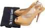 Jimmy Choo Pre-owned Leather sandals Beige Dames - Thumbnail 9