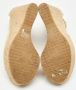 Jimmy Choo Pre-owned Leather sandals Beige Dames - Thumbnail 6