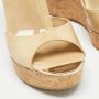 Jimmy Choo Pre-owned Leather sandals Beige Dames - Thumbnail 7