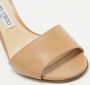 Jimmy Choo Pre-owned Leather sandals Beige Dames - Thumbnail 6